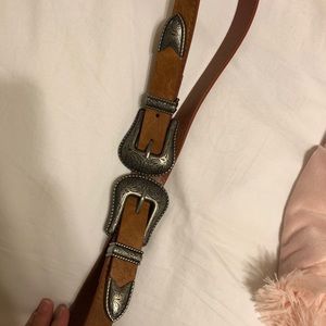 🌼 Double buckle western belt 🌼